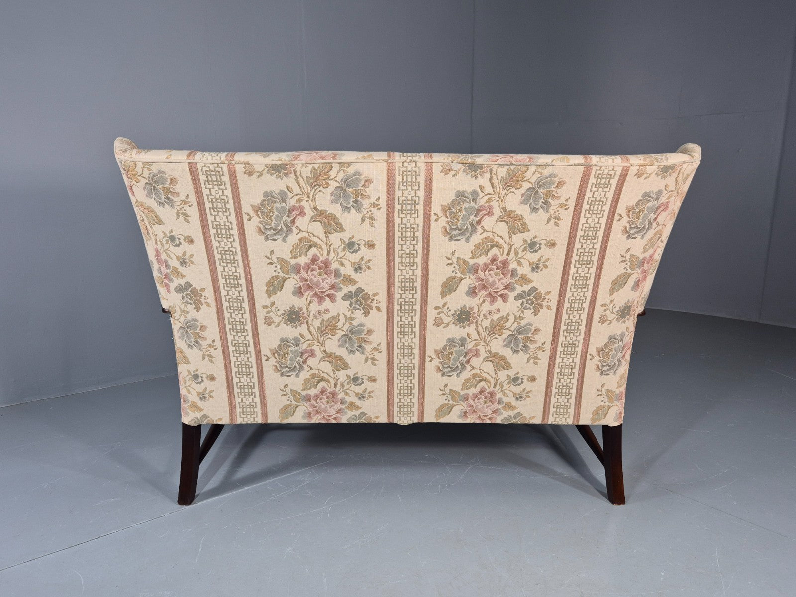 Vintage Ercol 2 Seater Sofa 1960s Floral Cotton Retro MCM EB11706 M2SS12