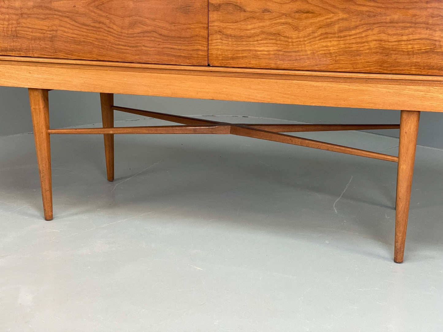 Vintage 1950s Sideboard Robert Heritage For Heals Mid Century Brass EB11676 MWOO5