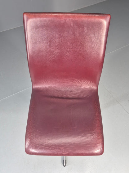Vintage Fritz Hansen Oxford Chair Arne Jacobsen Design 2004 MCM EB11749 MSWI9