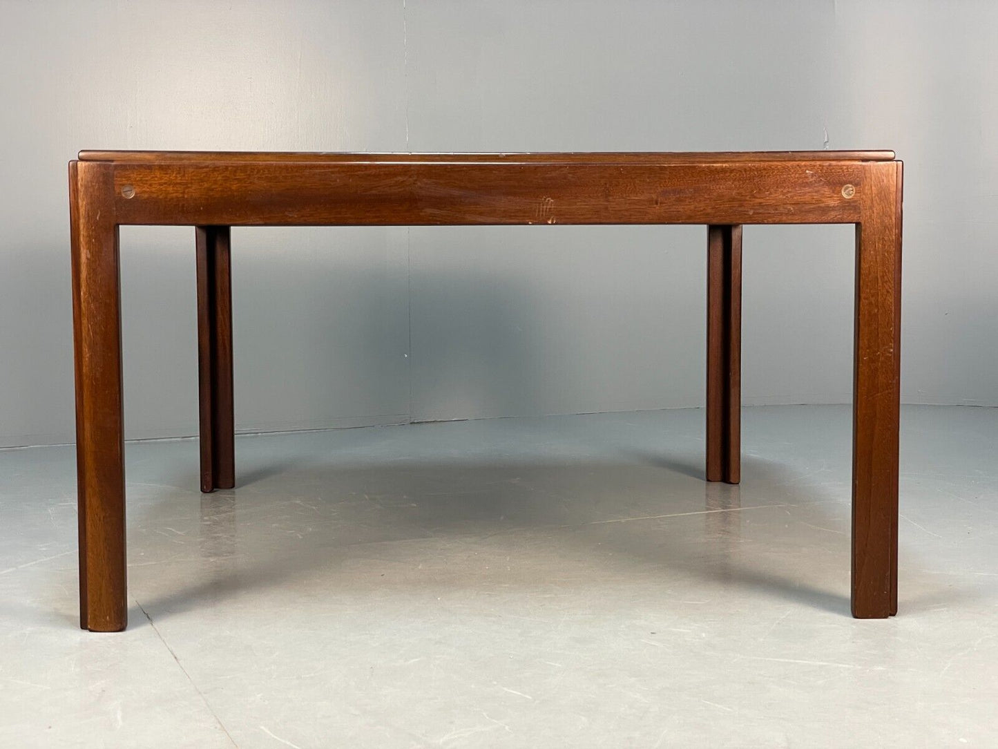 Vintage Danish Square Coffee Table Mahogany 1950s EB8673 MWOO - UKDK FURNITURE