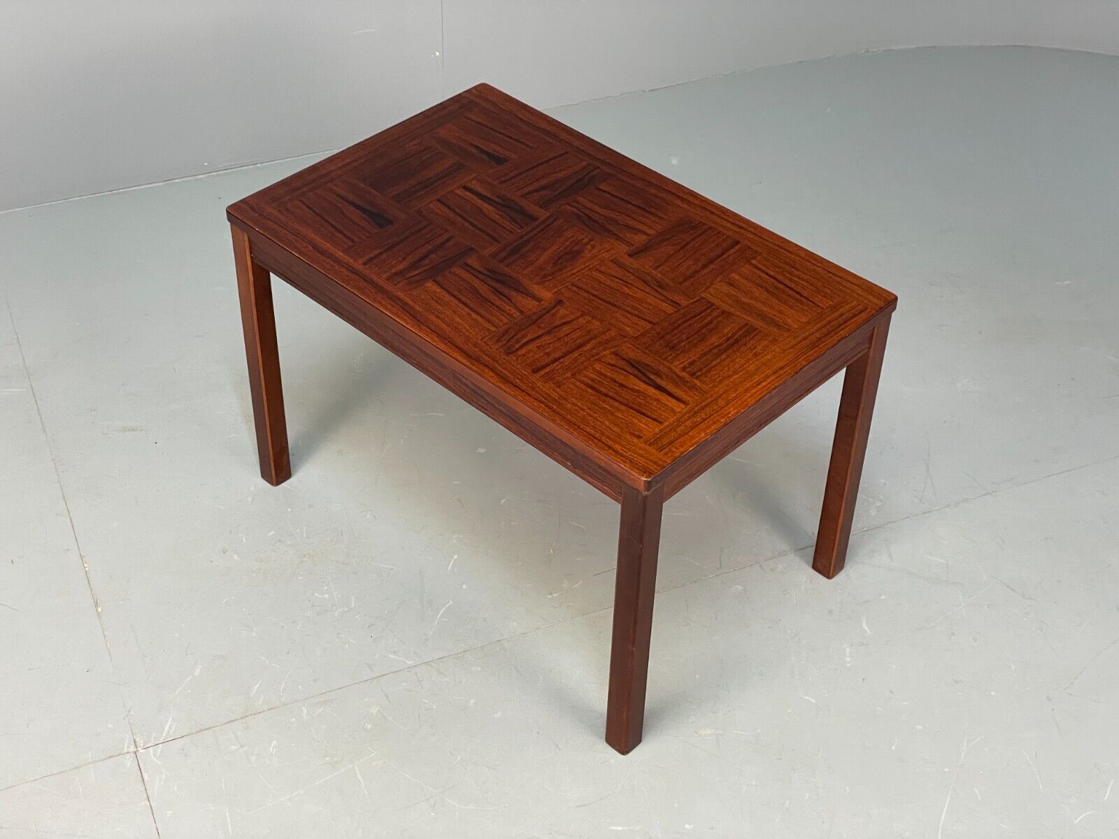 Vintage Scandi Coffee Table By Heggen Chequerboard Pattern EB9118 MWOO - UKDK FURNITURE