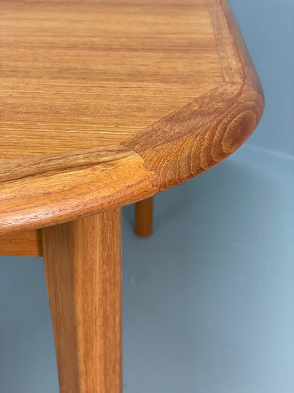 Vintage Teak Dining Table Danish Extending 1970s Ansager Møbler EB11551 MWOO21