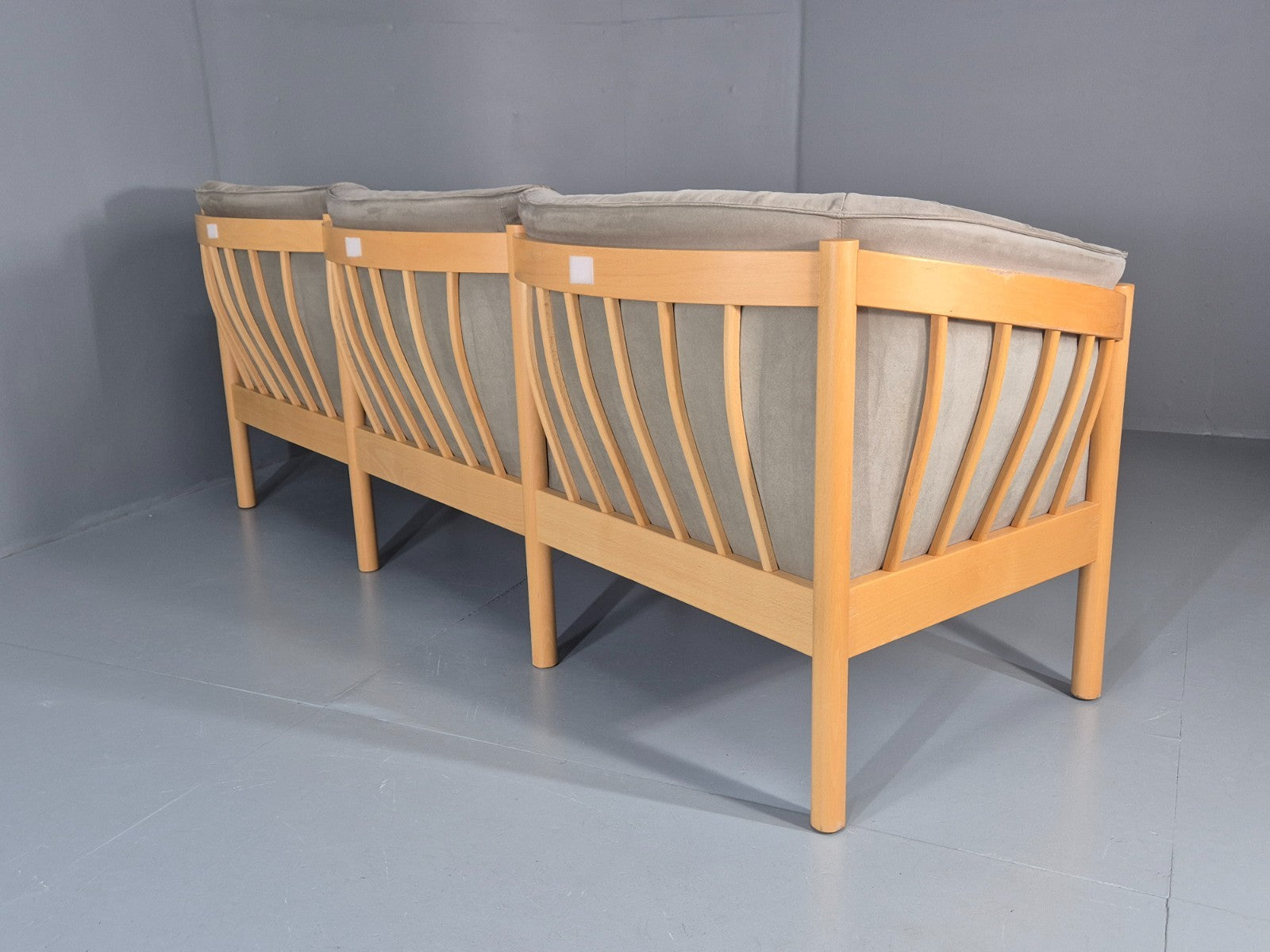 Vintage Three Seater Sofa 1980s Danish Nielaus Jeki Retro MCM EB11348 M3SS16