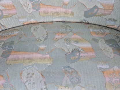 Vintage Two Seater Danish Curved Banana Sofa 1930s Art Deco Retro EB10792 M2SS5