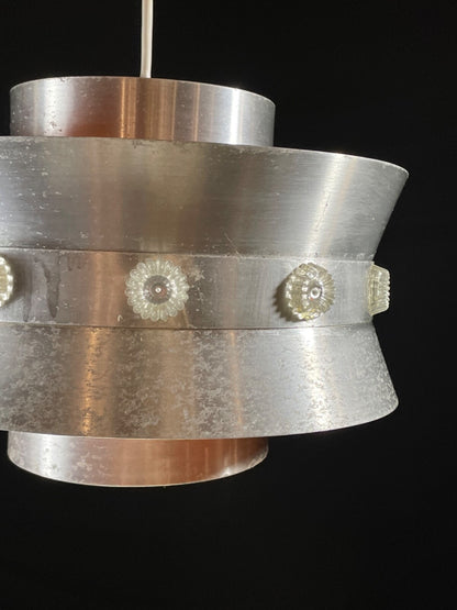 Mid Century Pendant Light Trava Orange Light Plastic Detail EB5082 LCLS2