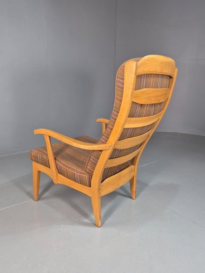 Vintage Swedish Oak Lounge Chair Designer Carl Malmsten EB7746 MNOR - UKDK FURNITURE