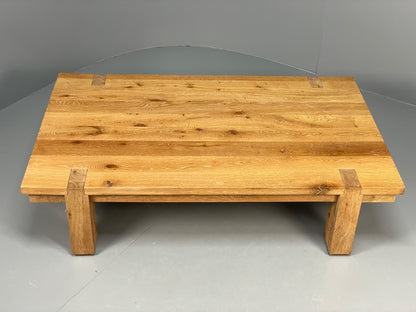 Solid Oak Coffee Table Japanese Style By Ludwik Styl Modern EB10878 MWOO2