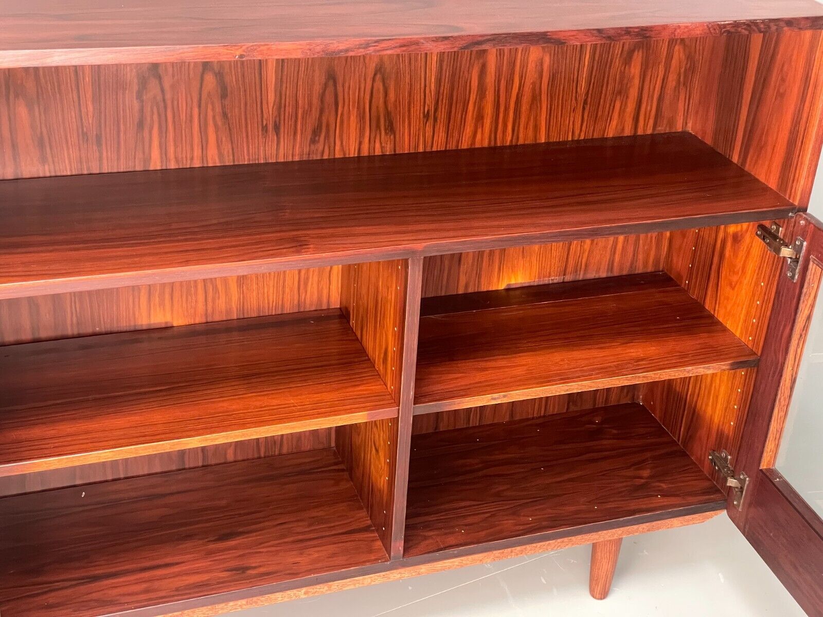 Vintage Danish Display Cabinet Retro 1980s EB6845 MWOO - UKDK FURNITURE