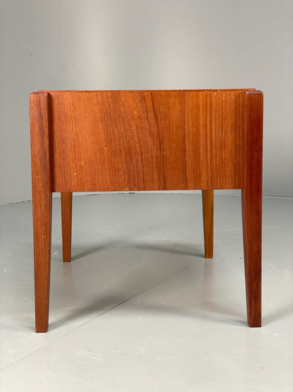 Vintage Teak Flower Planter Drinks Cooler Danish 1960s Mid Century EB11494 MWOO11