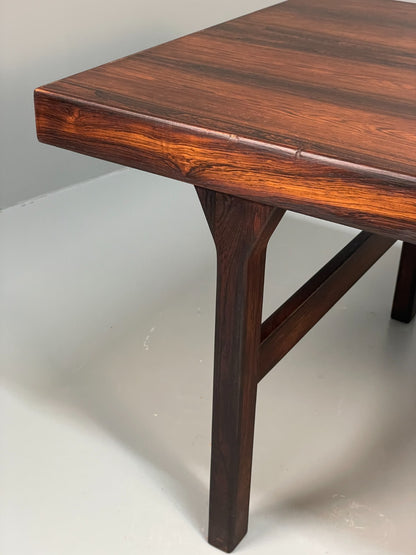 Vintage Danish Coffee Table - 1960s Mid Century By Dyrlund No Shelf EB10943 MWOO15