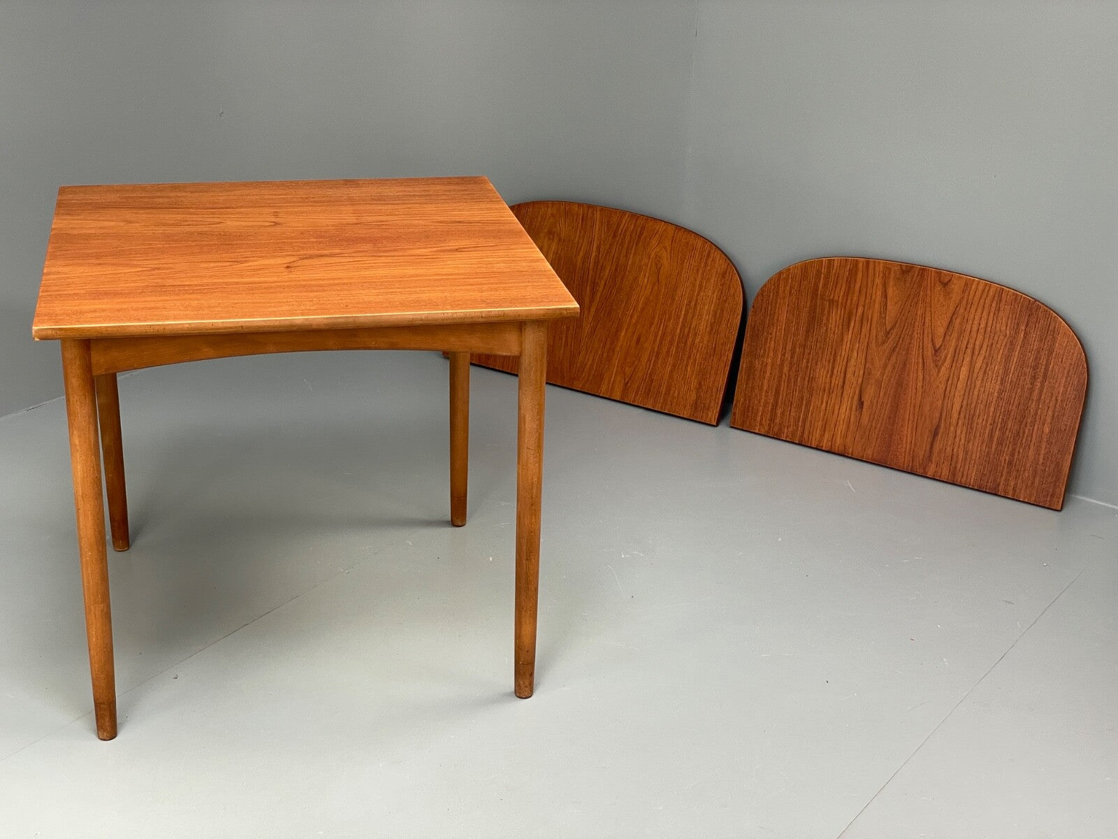 Vintage Teak Extending Dining Table Drop Leaf Beech Mid Century EB9813 MWOO - UKDK FURNITURE
