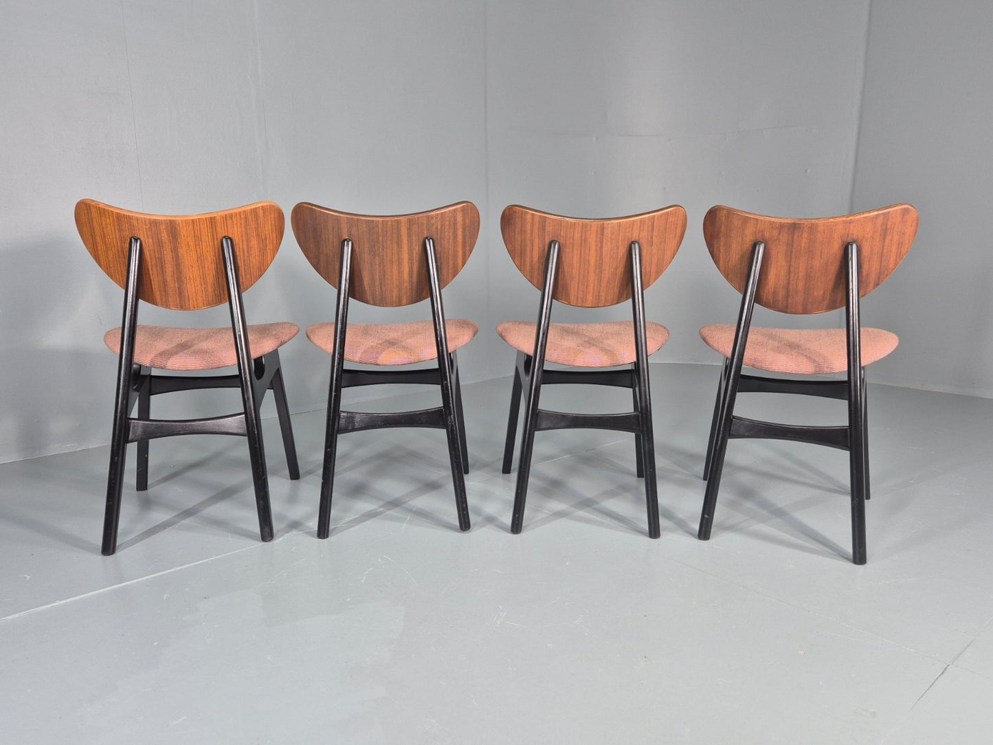 4 Librenza G Plan Dining Chairs New Upholstery 1950s Retro MCM EB11821 MDIN8