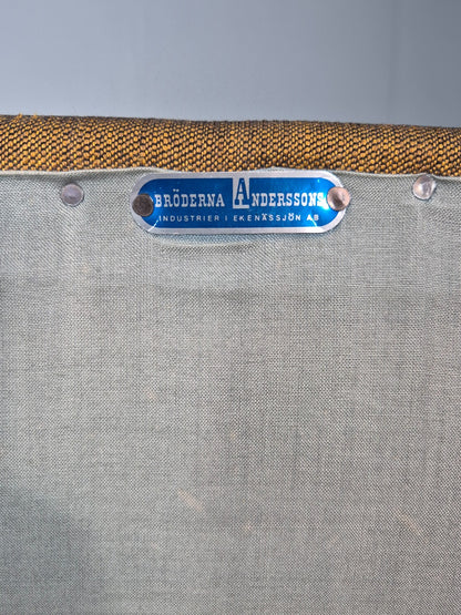 Vintage Midcentury Lounge Chair Swedish 1960s Retro Bro Anderssons EB11103 MNOR9