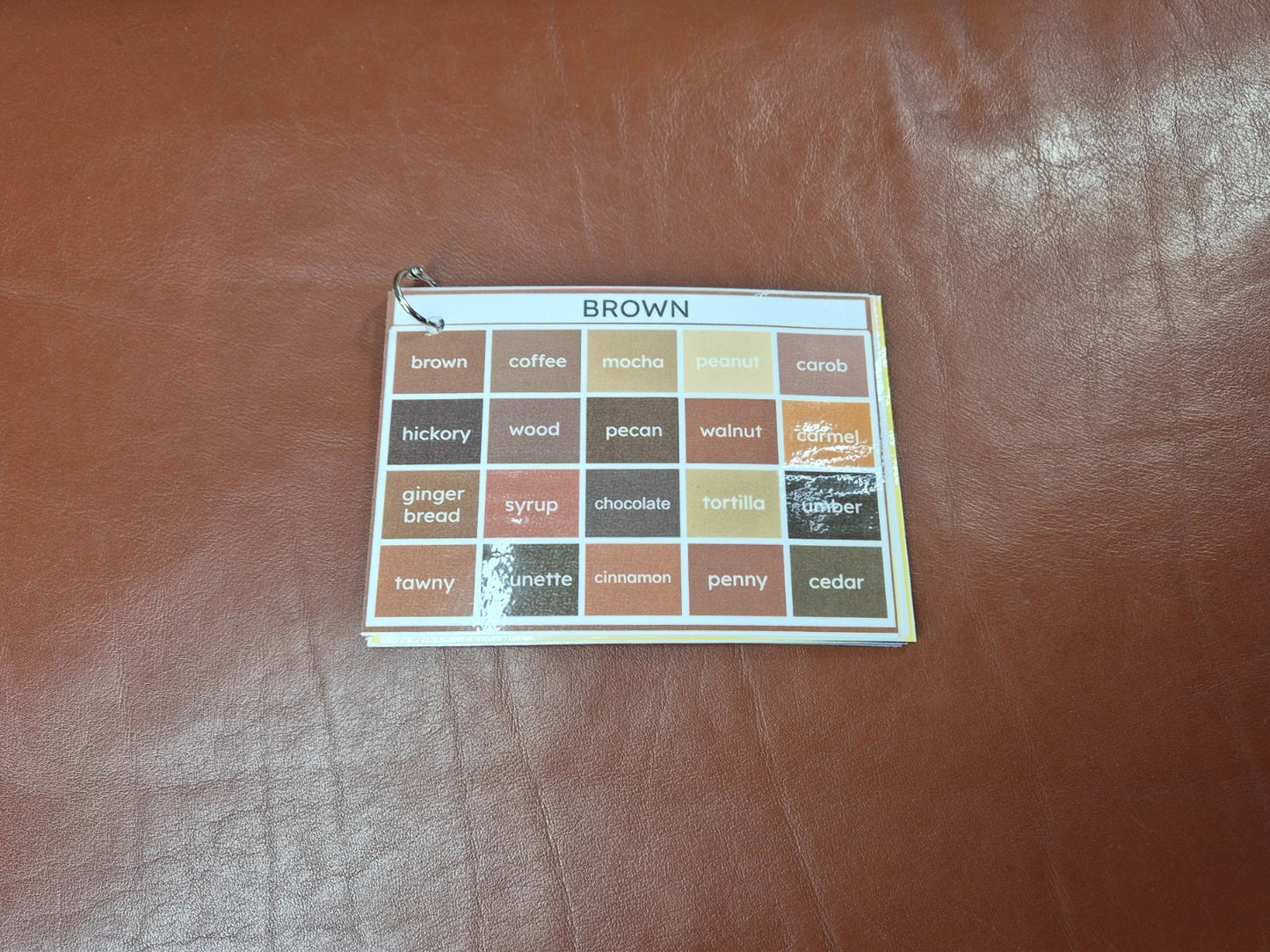 Vintage Stouby 3 Seat Sofa Reddy Brown Leather Mid Century Retro EB10528 M3SS21