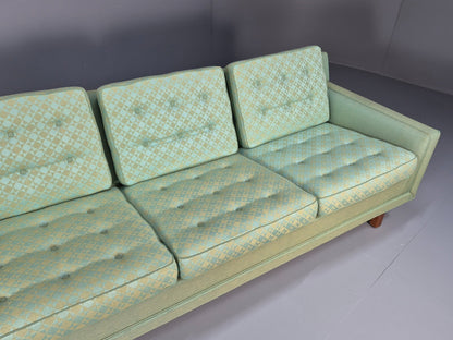 Vintage Swedish Dux Green 3 Seat Sofa 1960s Retro Mid Century EB7747 M3SS - UKDK FURNITURE
