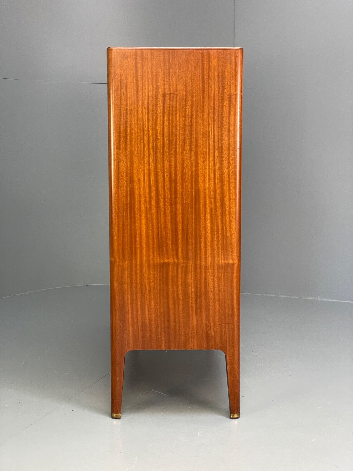 Vintage 1950s Chest Of Drawers Jewelery Display Brass Mahogany EB9761 MWOO - UKDK FURNITURE