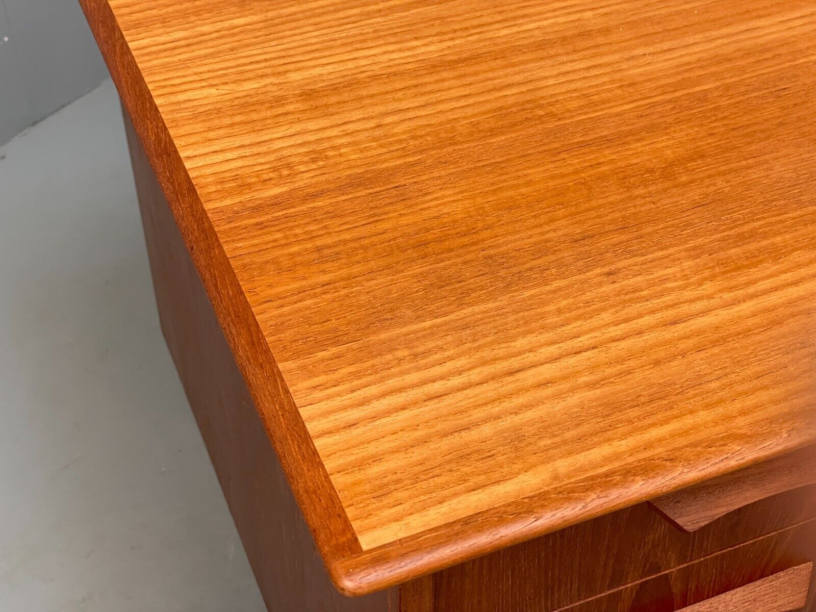 Vintage Danish Teak Desk With Drawers Shelving Mid Century Style EB9125 MWOO - UKDK FURNITURE