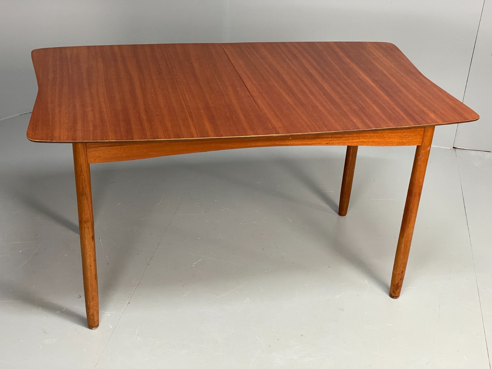 Vintage Teak Dining Table Extending Vanson 1960s Mid Century EB11550 MWOO23