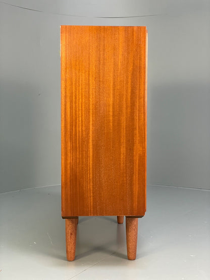 Vintage Teak Glazed Bookcase Beaver And Tapley Mid Century Shelving EB9718 MWOO - UKDK FURNITURE
