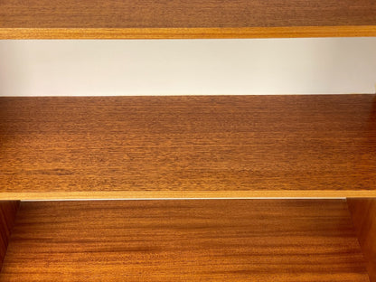 Vintage Teak Bookcase Shelving 1970s Retro EB6859 MWOO - UKDK FURNITURE