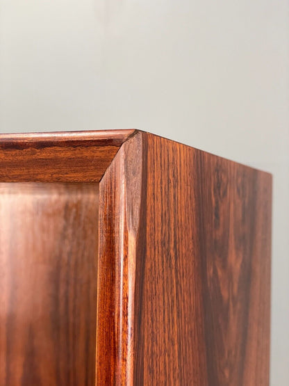 Vintage Danish Mid Century Bookcase By Brouer Adjustable Shelves EB8104 MWOO - UKDK FURNITURE