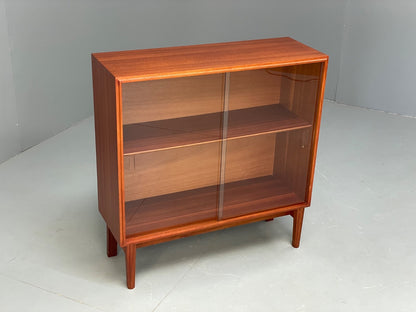 Vintage Teak Glazed Bookcase By Beaver & Tapley EB9503 MWOO - UKDK FURNITURE