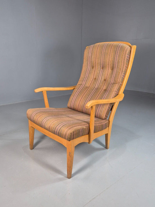 Vintage Swedish Oak Lounge Chair Designer Carl Malmsten EB7746 MNOR - UKDK FURNITURE