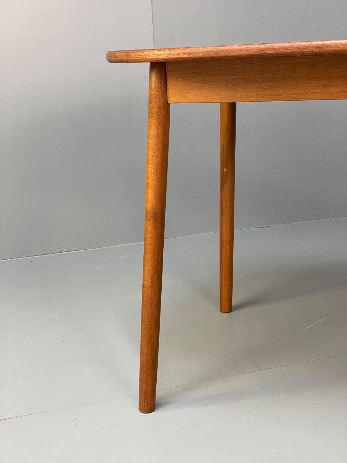 Vintage 1960s Dining Table Formica Beech Mid Century By P I Dinette EB9823 MWOO - UKDK FURNITURE
