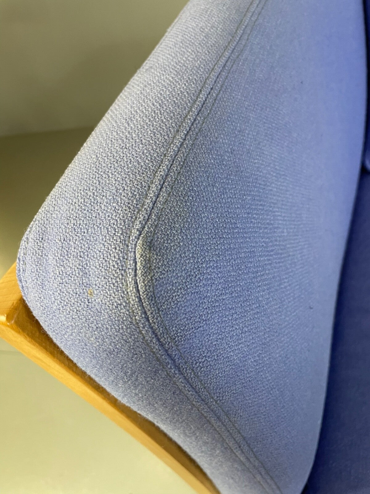 Vintage Danish Stouby Sofa Beech Ends Wool Upholstery 1980s EB5039 M2SS11