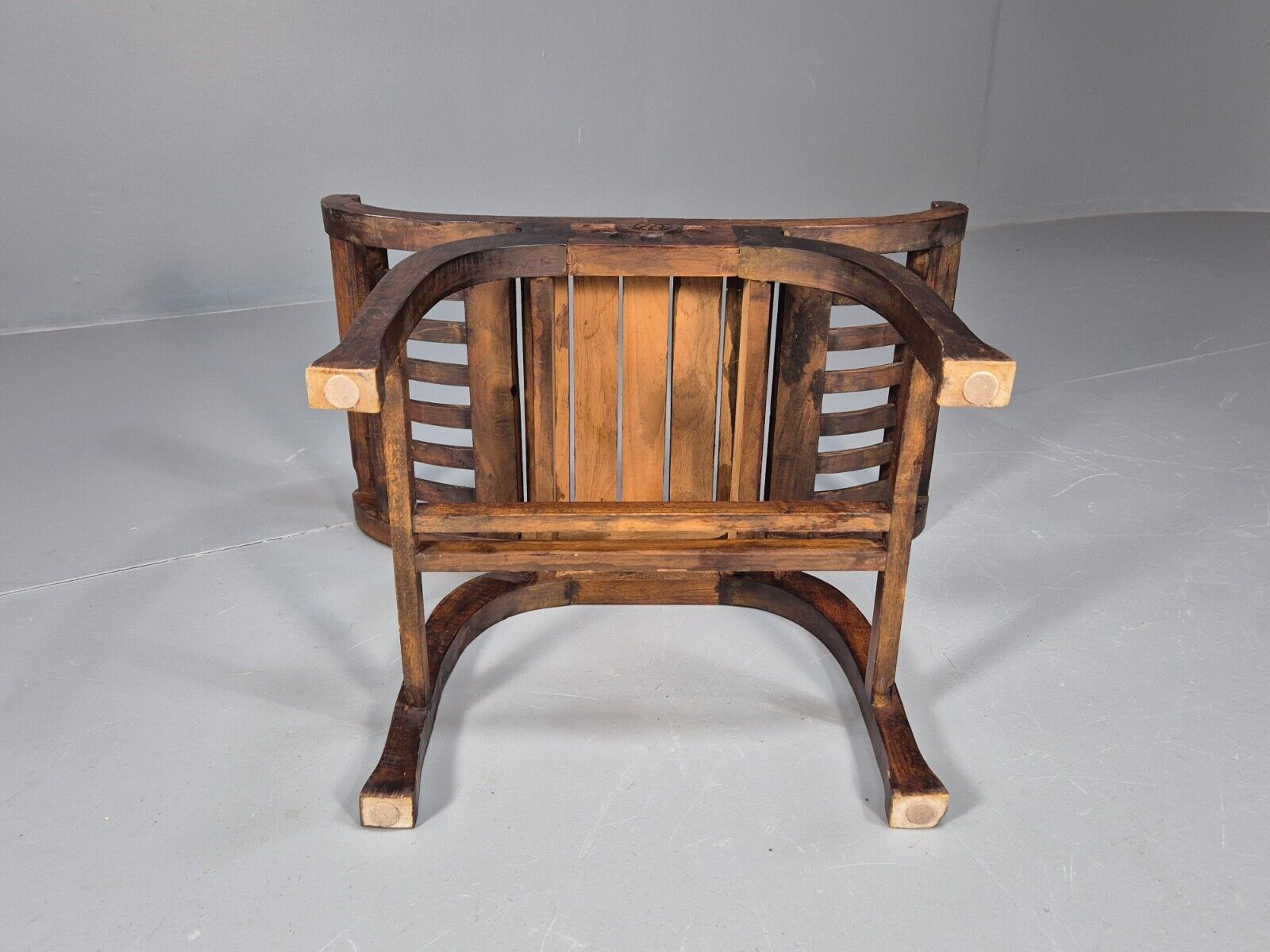 VIntage Reproduction Window Seat Hardwood Regency Style Primitive EB8956 VWOO - UKDK FURNITURE