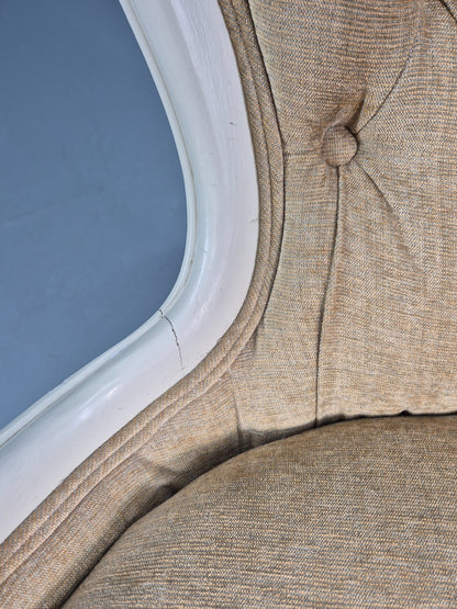 Antique Balloon Back Saloon Chair Victorian Nursing Chair  EB11221 VCLO5