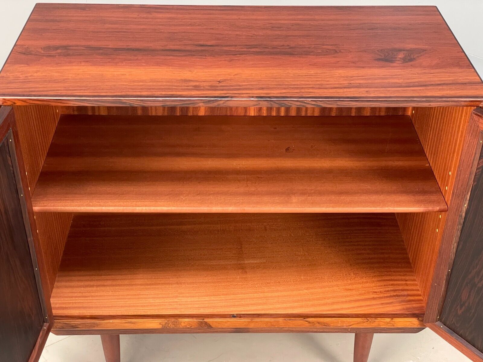 Vintage Danish Double Door Cabinet By LYBY Møbler Mid Century EB8844 MWOO - UKDK FURNITURE
