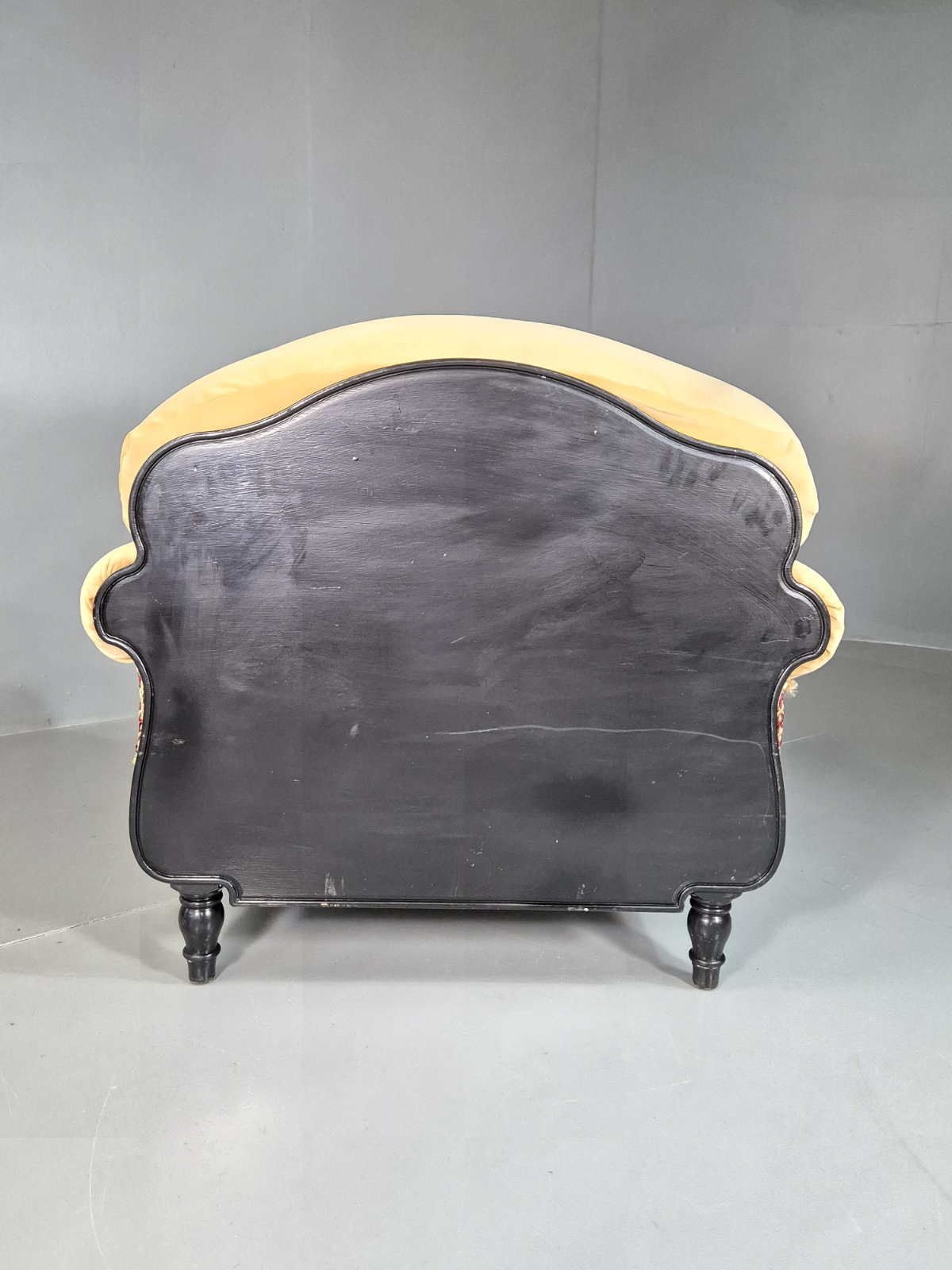 Vintage Lounge Chair Patchwork Ducal 1990s Retro EB7363 VCLO12