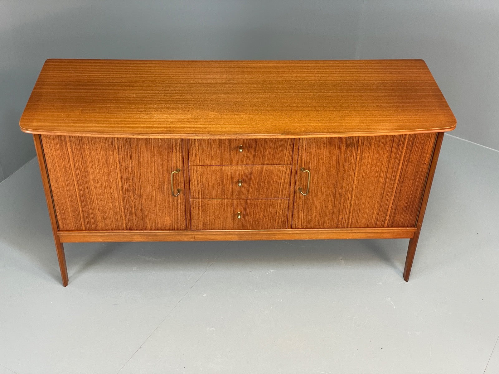 Vintage 1960s Walnut Sideboard Peter Hayward For Vanson Drawers EB10966 MWOO3