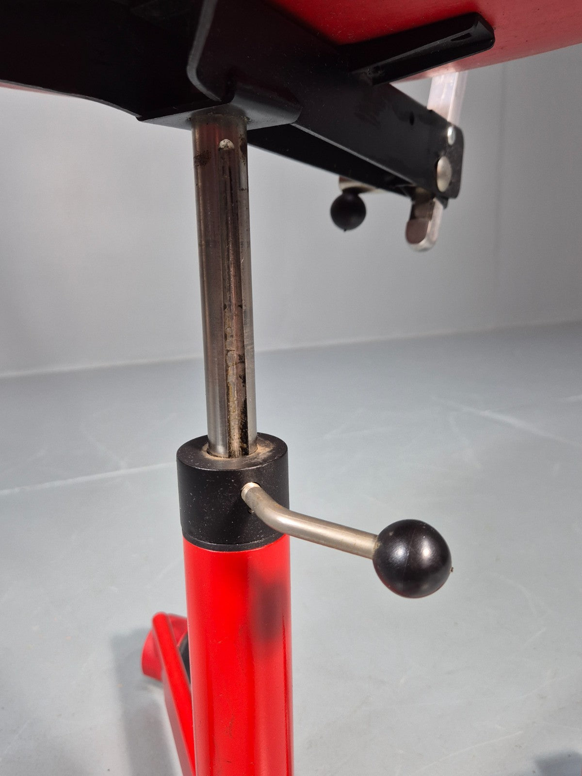 1960s Kevi Task Desk Chair Jorgen Rasmussen MCM Danish Retro Red EB10808 MSWI11