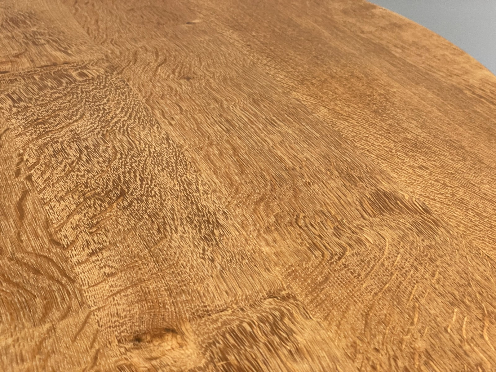 Round Oak Coffee Table Henning Kjaernulf Style Danish Design EB10825 MWOO13