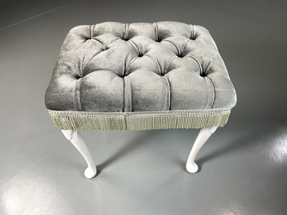 Vintage Bedroom Stool Kitsch 1980s Retro EB5708 VWOO4