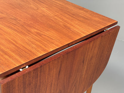Vintage Teak Extending Dining Table Drop Leaf Beech Mid Century EB9813 MWOO - UKDK FURNITURE