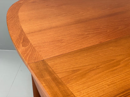 Vintage Nathan Teak Dining Table Extending Retro 1970s EB9827 MWOO - UKDK FURNITURE