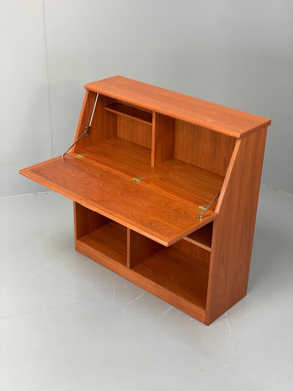 Vintage Teak Writing Desk Bureau By G Plan 1970s Retro Shelving EB11855 MWOO4