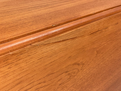 Vintage Teak Drop Leaf Dining Table By Jentique EB9767 MWOO - UKDK FURNITURE