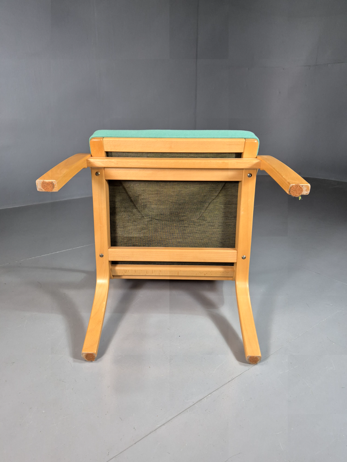 Vintage Danish Lounge Chair Mint Bentwood 1980s Retro EB7350 MBEN5