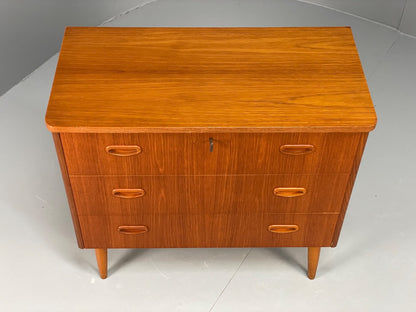 Vintage Chest Of Drawers 1960s Teak Danish Mid Century Retro EB11241 MWOO4