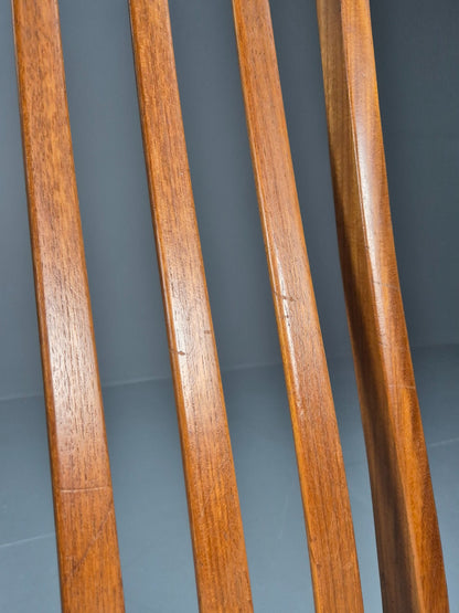 Vintage G Plan Fresco Dining Chairs 4 Teak Cream Seats 1970s Retro EB10206 MDIN12