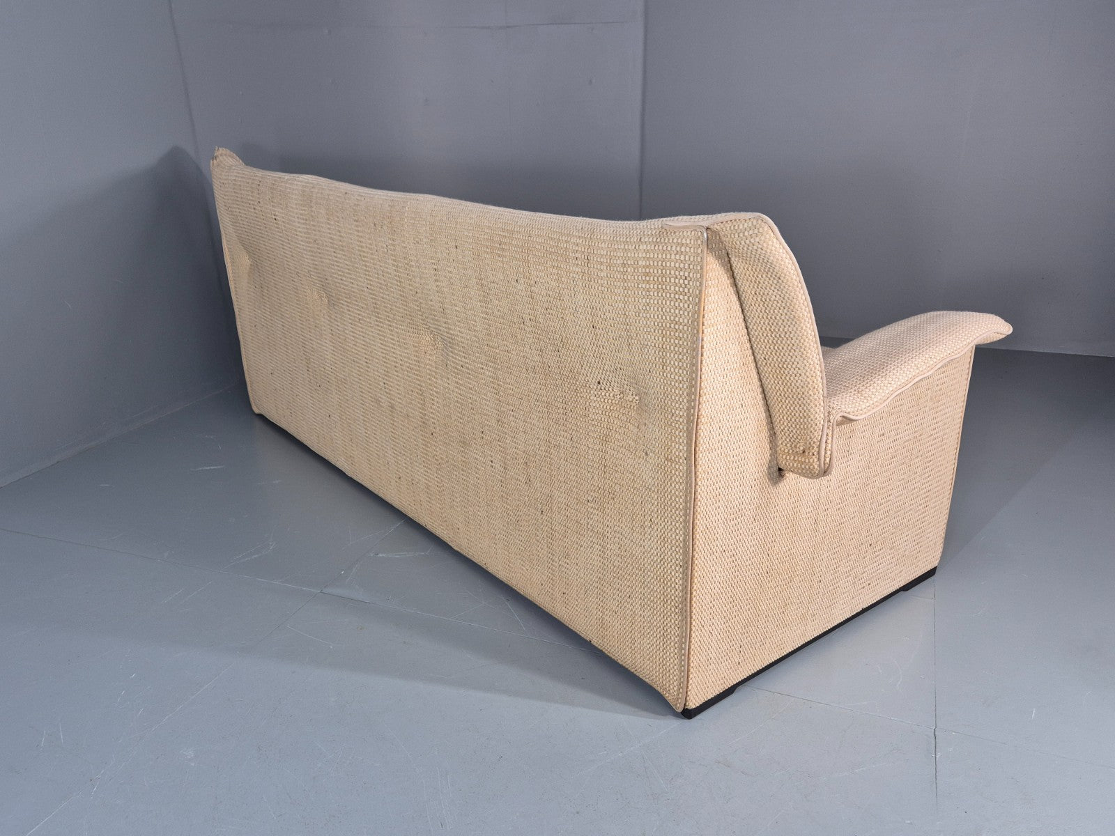 Afra and Tobia Scarpa for B and B Italia Three Seater Lauriana 80s EB11005 V3SS15