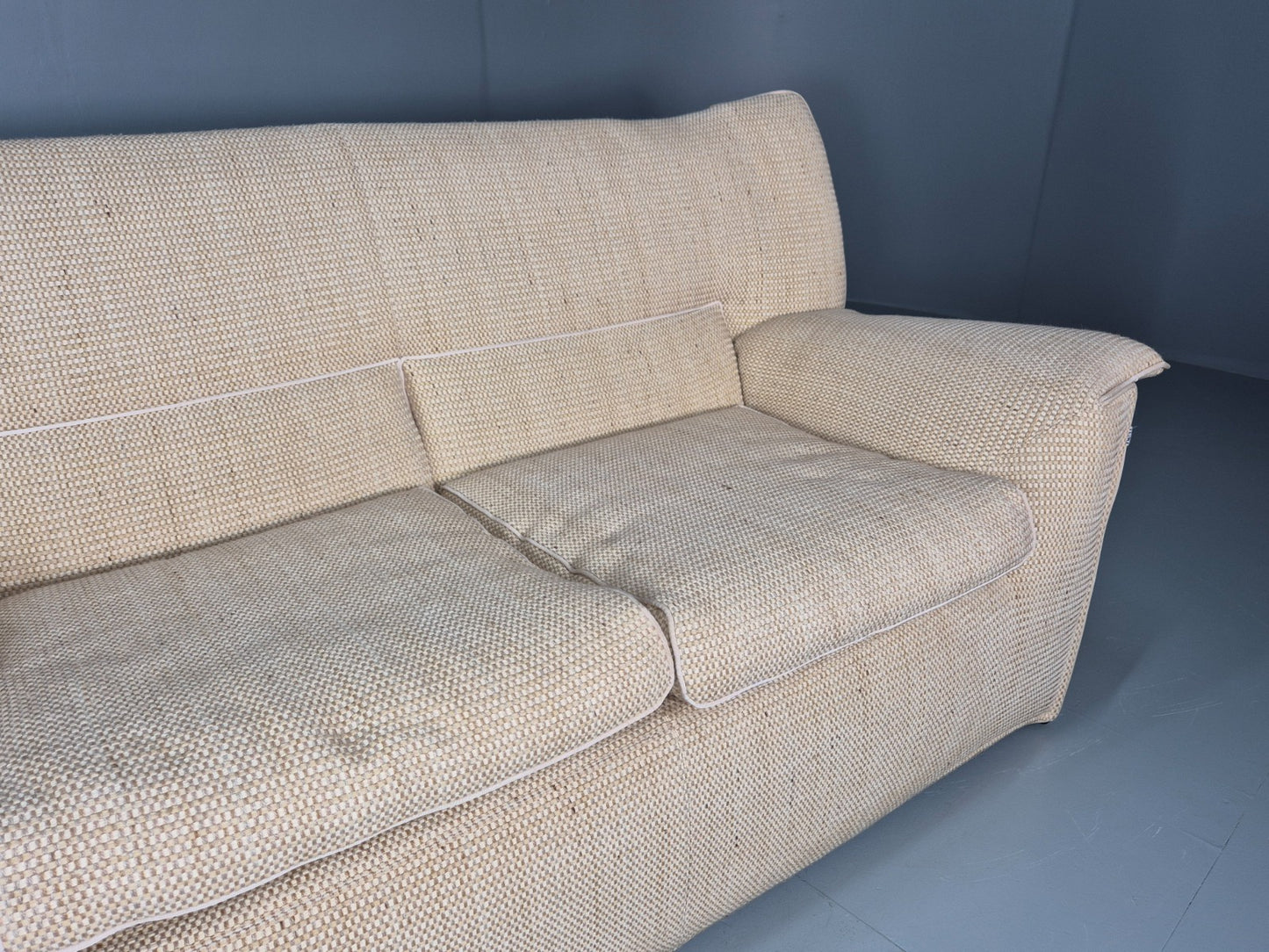 Afra and Tobia Scarpa for B and B Italia Two Seater  Lauriana 80s EB11007 M2SS3