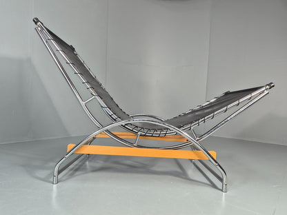 Vintage Bauhaus Style Chaise Longue Ahlberg for Swecco 1980s Retro  EB11112 M4SS13