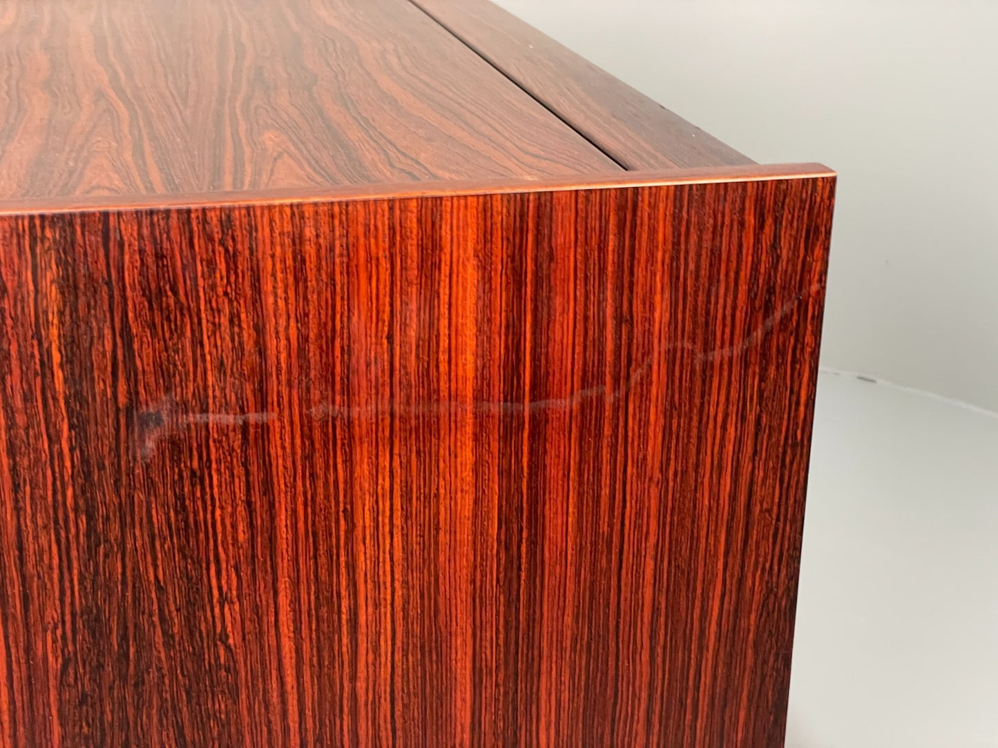 Vintage Compact Dressing Table 1970s Danish Retro Mirrored Storage EB10837 MWOO16