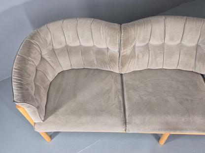 Vintage Three Seater Sofa 1980s Danish Nielaus Jeki Retro MCM EB11348 M3SS5