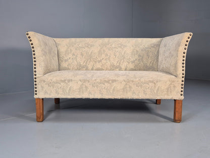 Vintage Danish 2 Seat Sofa Small Boxy 1950s Retro EB9560 M2SS - UKDK FURNITURE